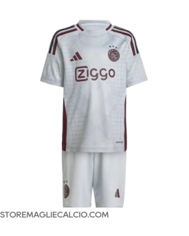 Ajax Maglia Gara Terza Repliche 2024-25 Bambino Maniche Corte